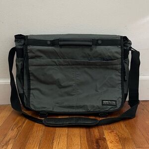 Kenneth Cole Reaction Charcoal Messenger/Laptop Bag